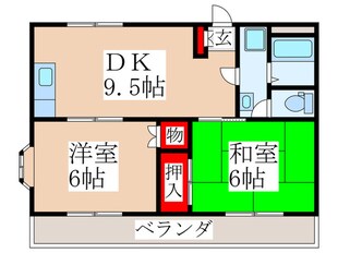 リバーサイド秋葉の物件間取画像